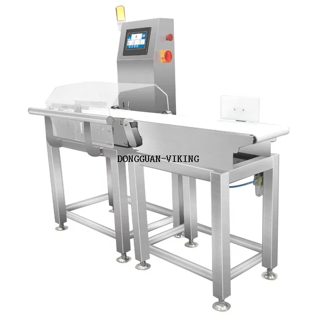 Consejo dinámico de alta velocidad en movimiento transportador automático de alimentos en línea checkweigher